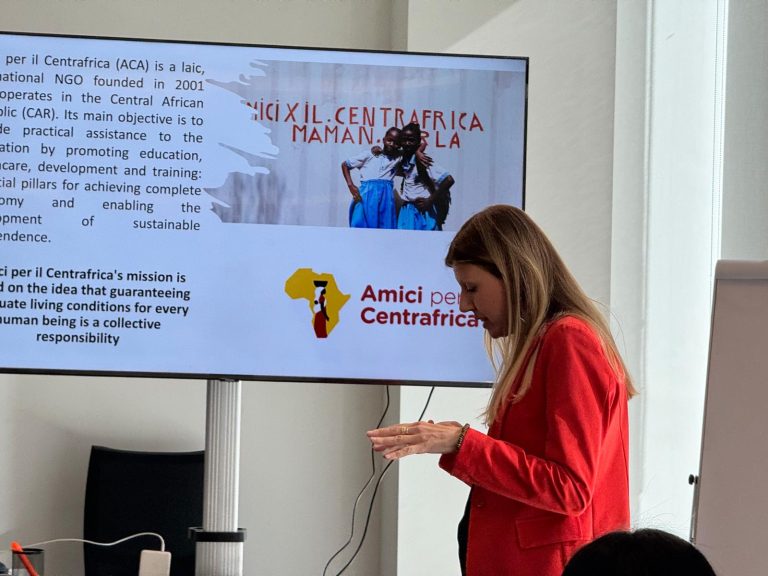 Amici per il Centrafrica Workshop al Il Sole 24 ore